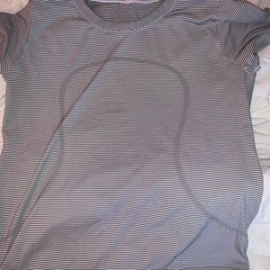 lululemon swiftly relaxed striped short sleeve